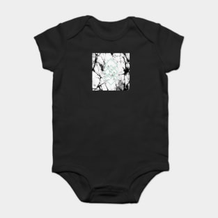 Marble Mint Squares Baby Bodysuit